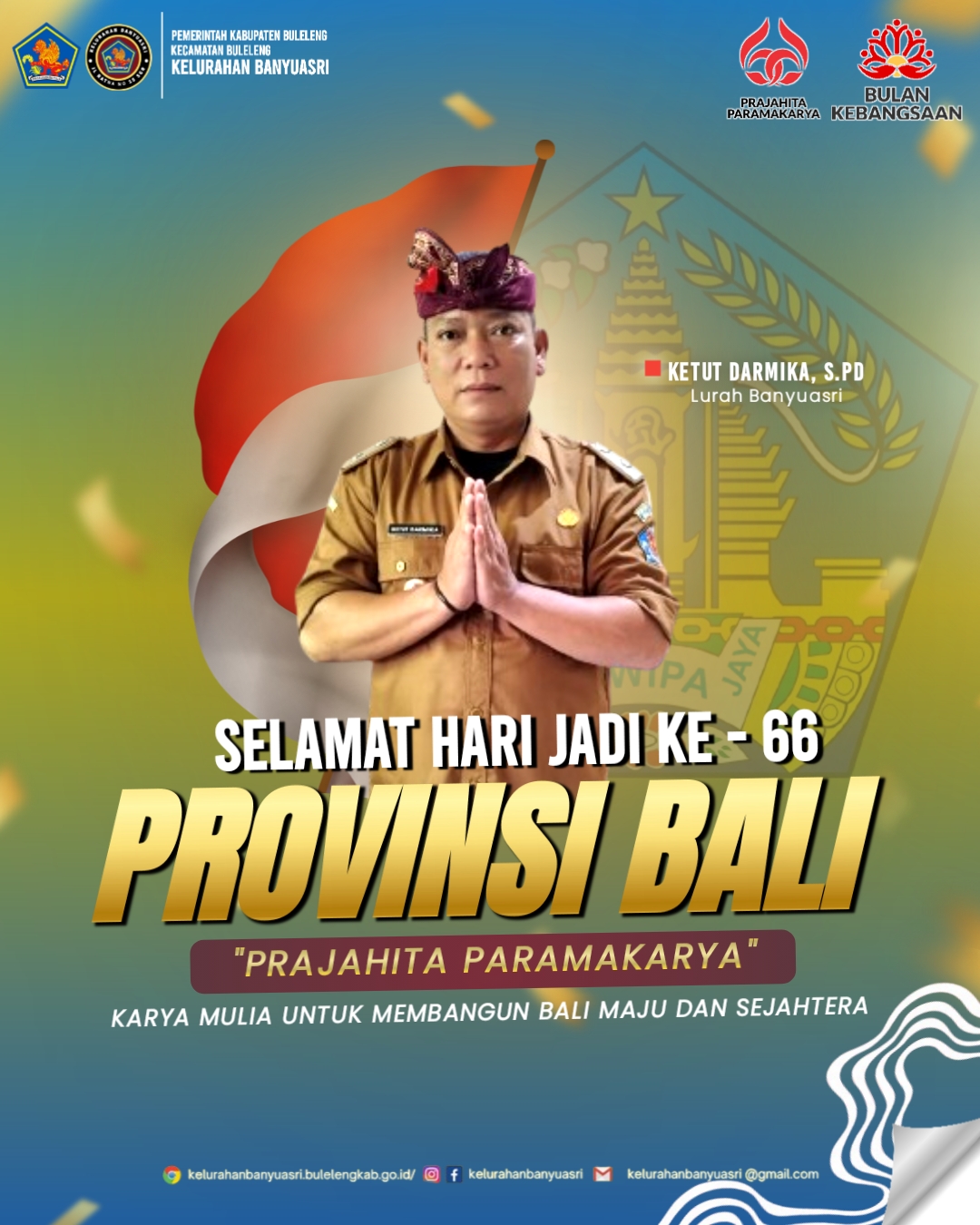 Hut Provinsi Bali ke 66 (2024)