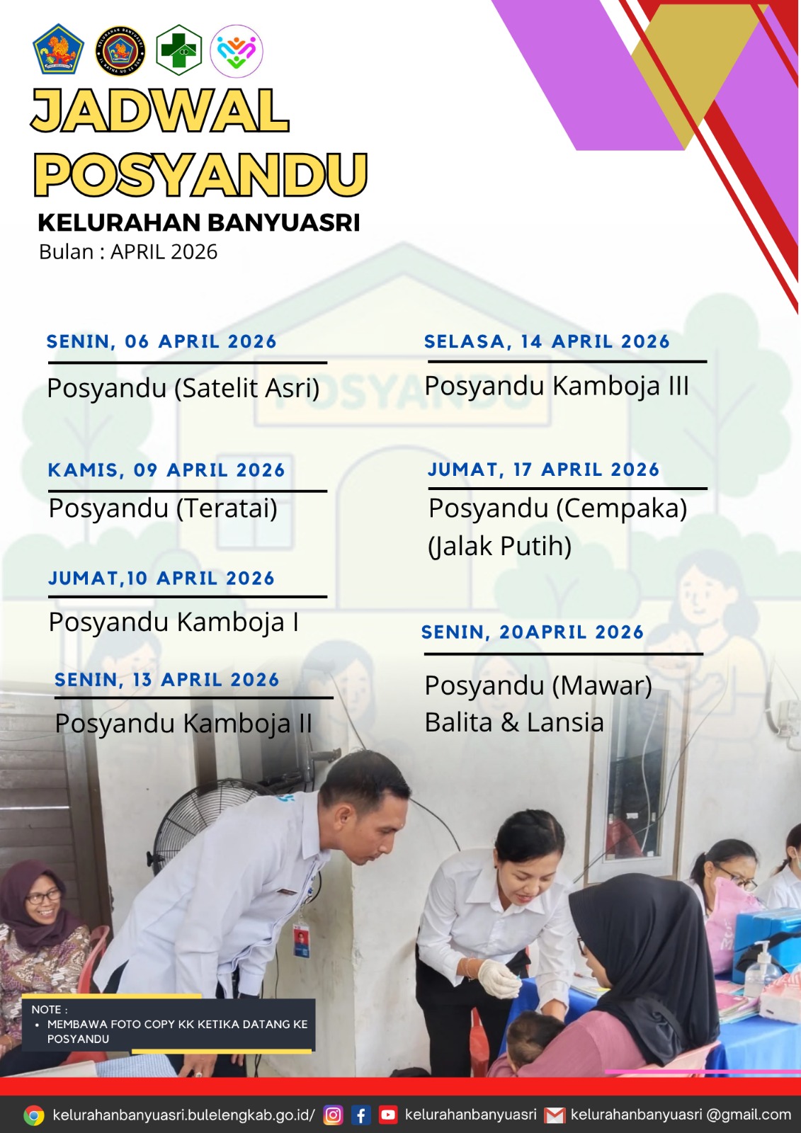 posyandu april 26