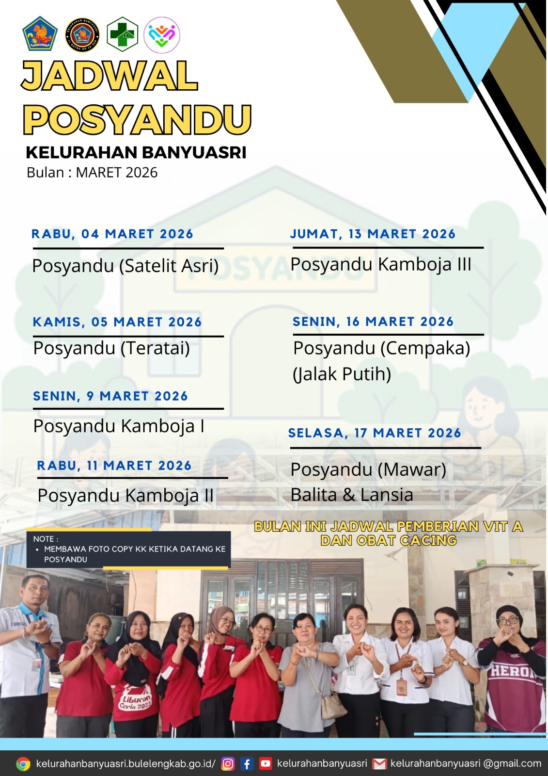 Posyandu maret 26